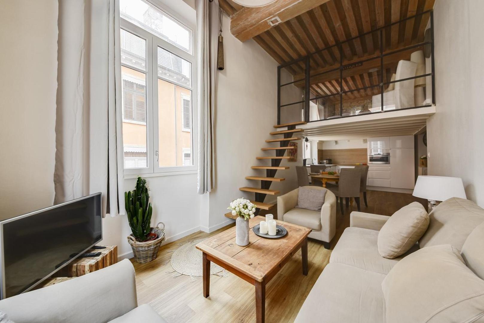 Guestready - Magnificent Duplex Canut Hypercentre Lyon Kültér fotó