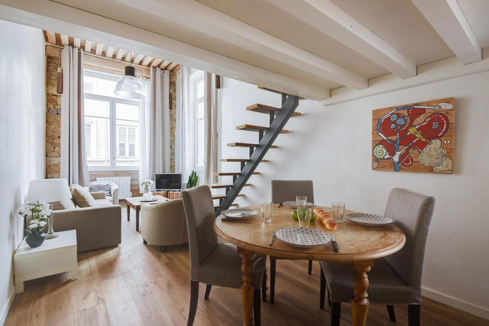 Guestready - Magnificent Duplex Canut Hypercentre Lyon Kültér fotó